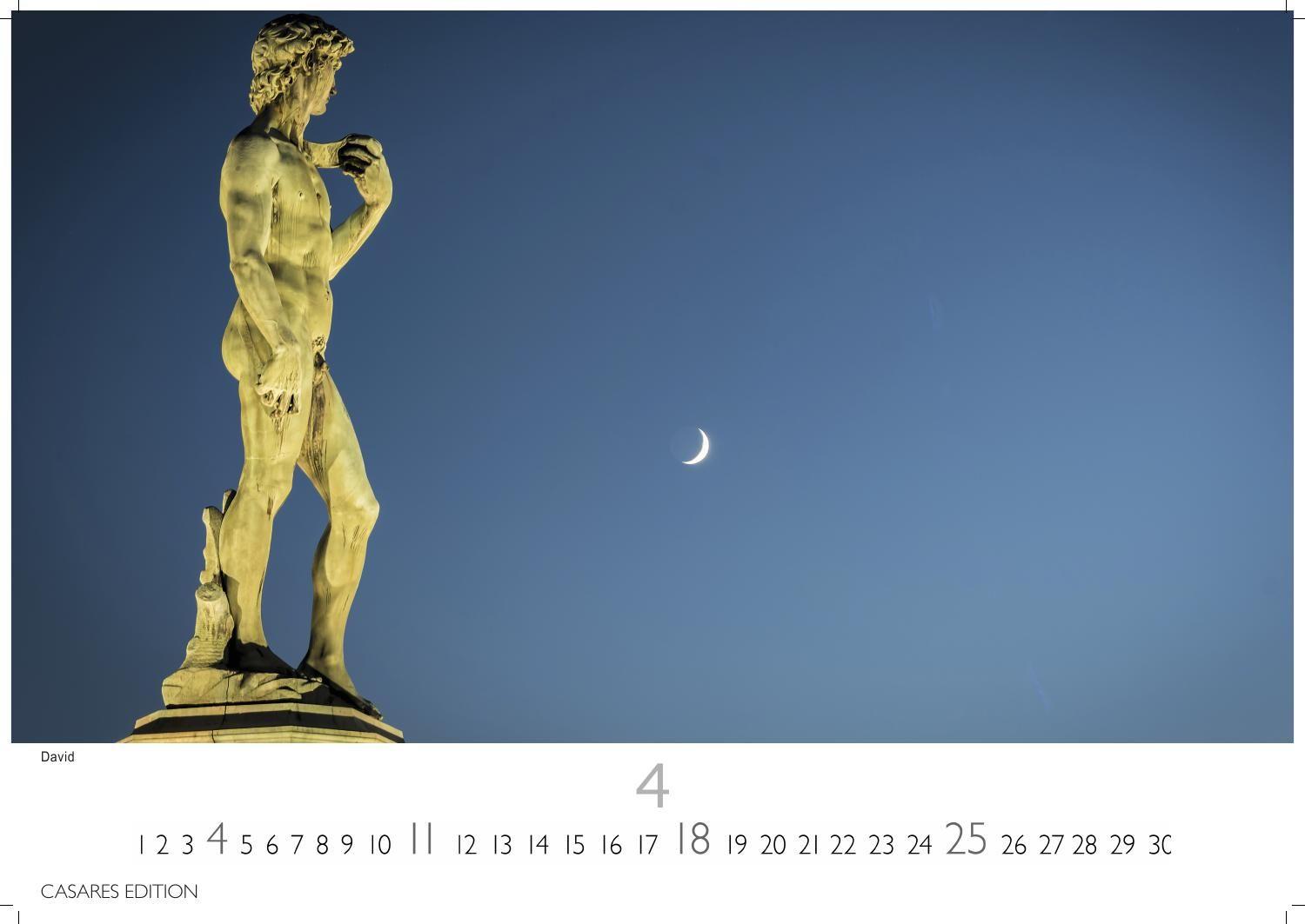 Beispielinhalt (Bild) Florenz Kalender 2027 - Wandkalender | Fotokalender Italien 35x50cm Toskana Flair für Ihr Zuhause | Hochwertiger . mit 12 atemberaubenden Motiven