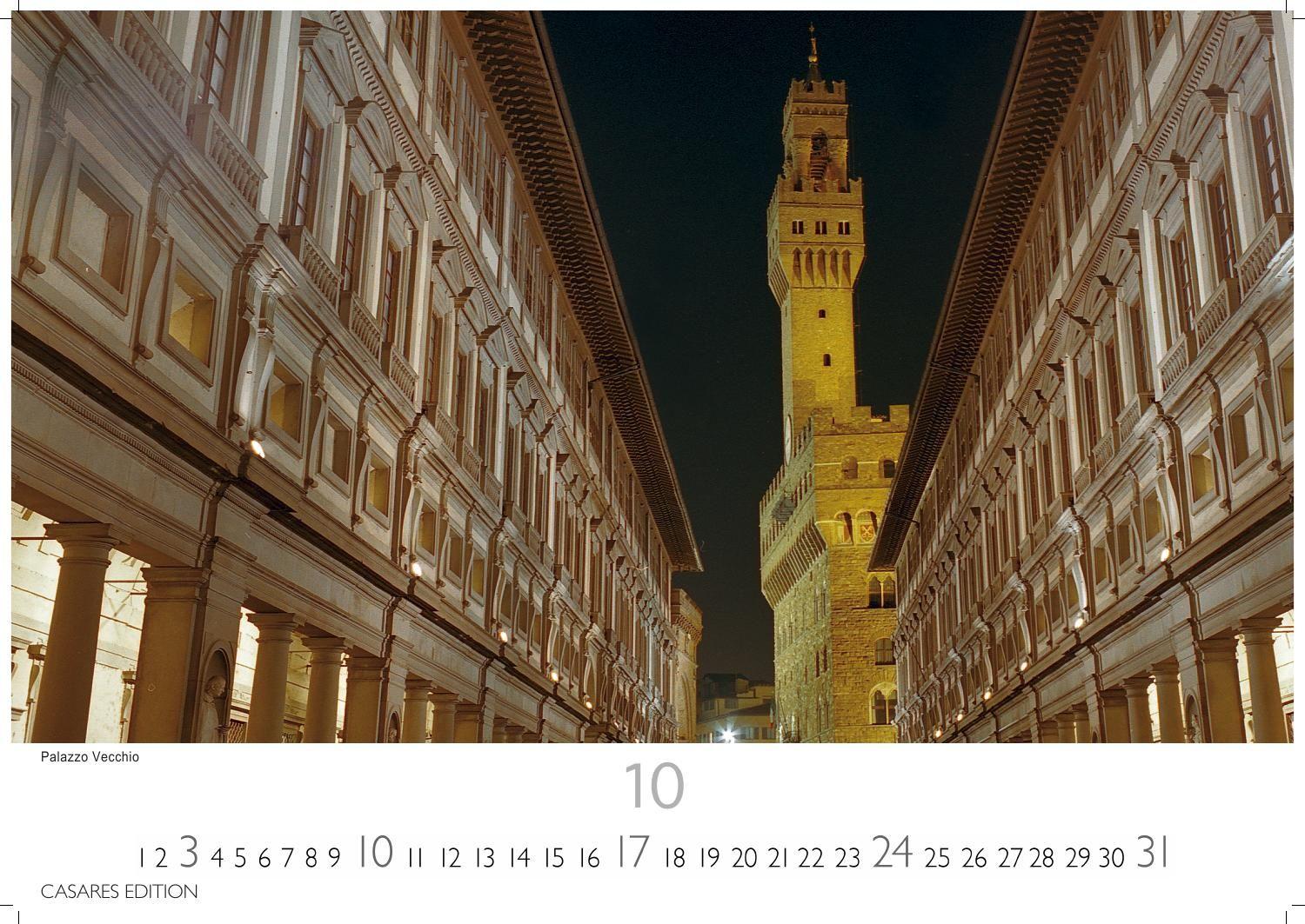 Beispielinhalt (Bild) Florenz Kalender 2027 - Wandkalender | Fotokalender Italien 35x50cm Toskana Flair für Ihr Zuhause | Hochwertiger . mit 12 atemberaubenden Motiven