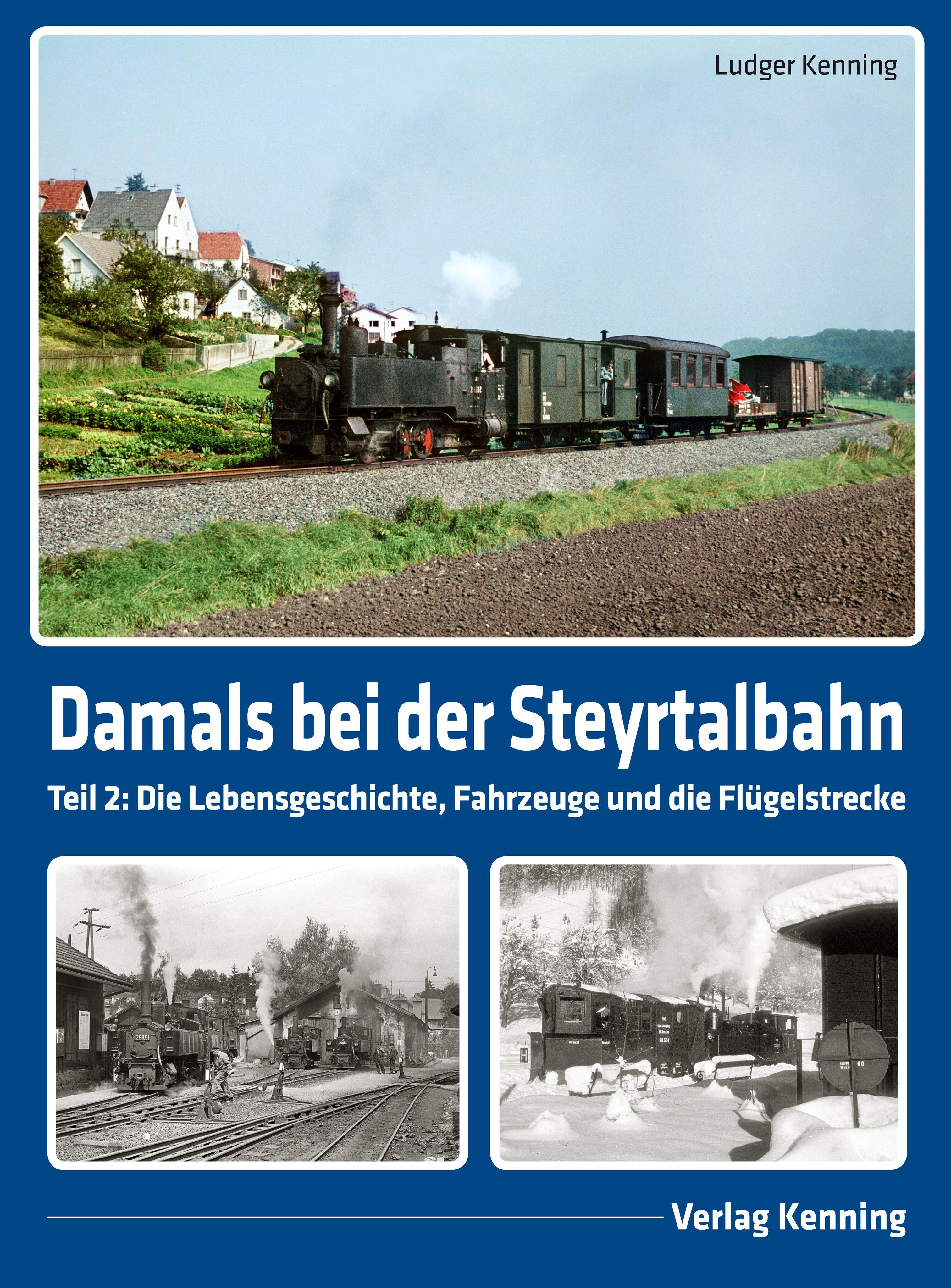 Vorderes Coverbild Damals bei der Steyrtalbahn