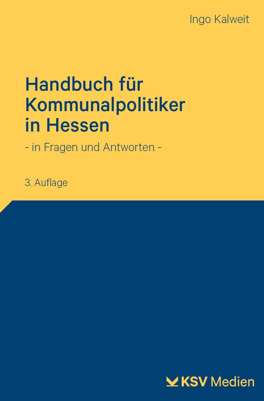 Vorderes Coverbild Handbuch für Kommunalpolitiker in Hessen