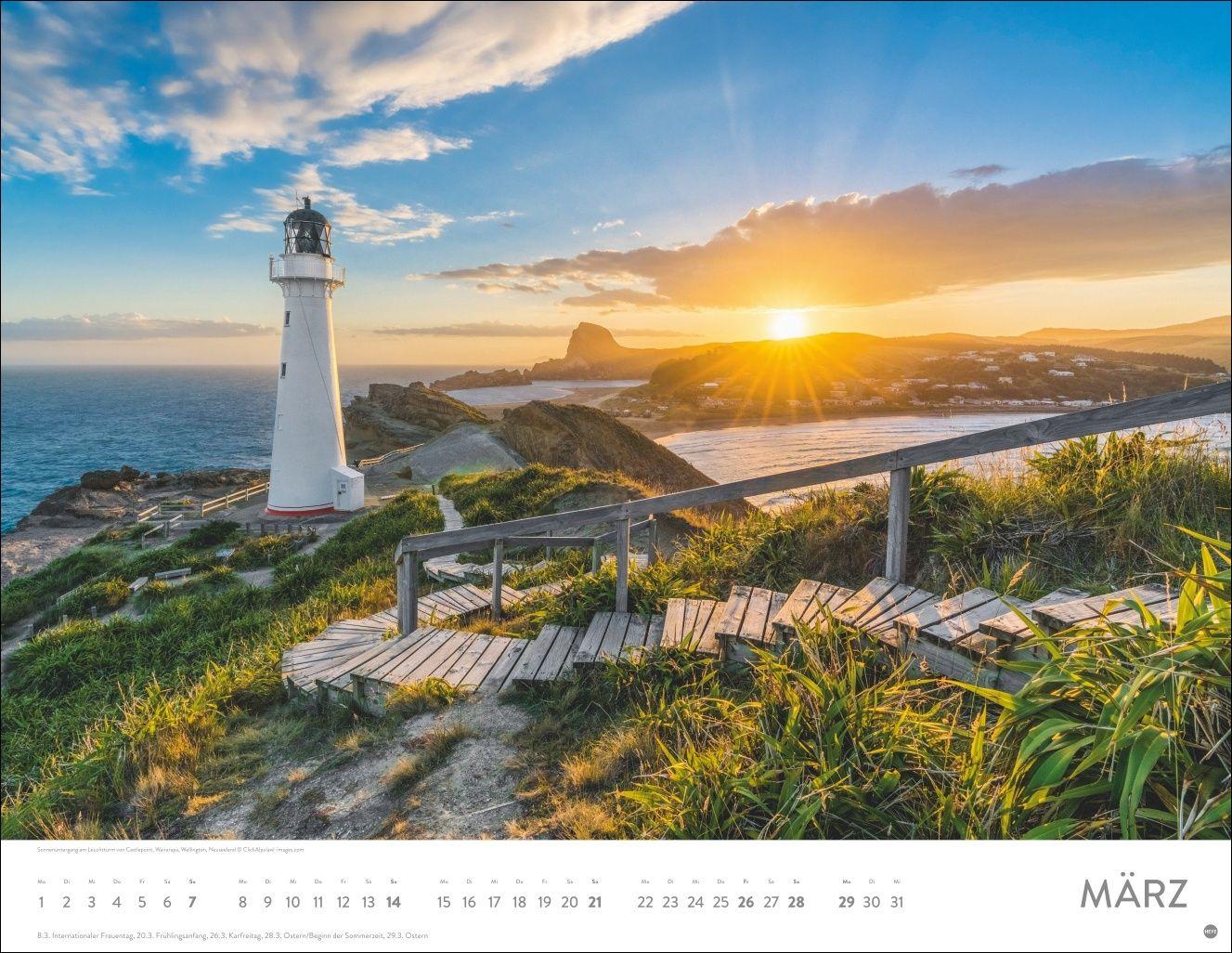 Beispielinhalt (Bild) Sonnenzauber Posterkalender 2027