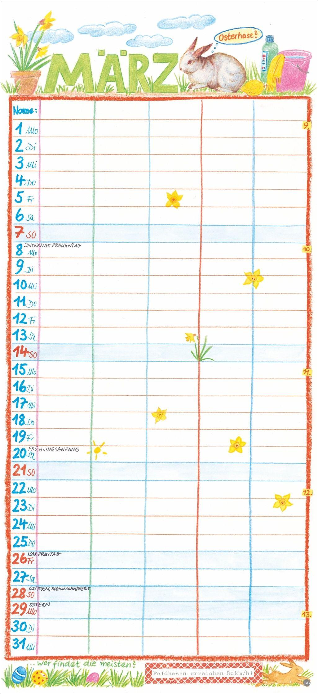 Beispielinhalt (Bild) Gabi Kohwagner Unser Familienkalender 2027