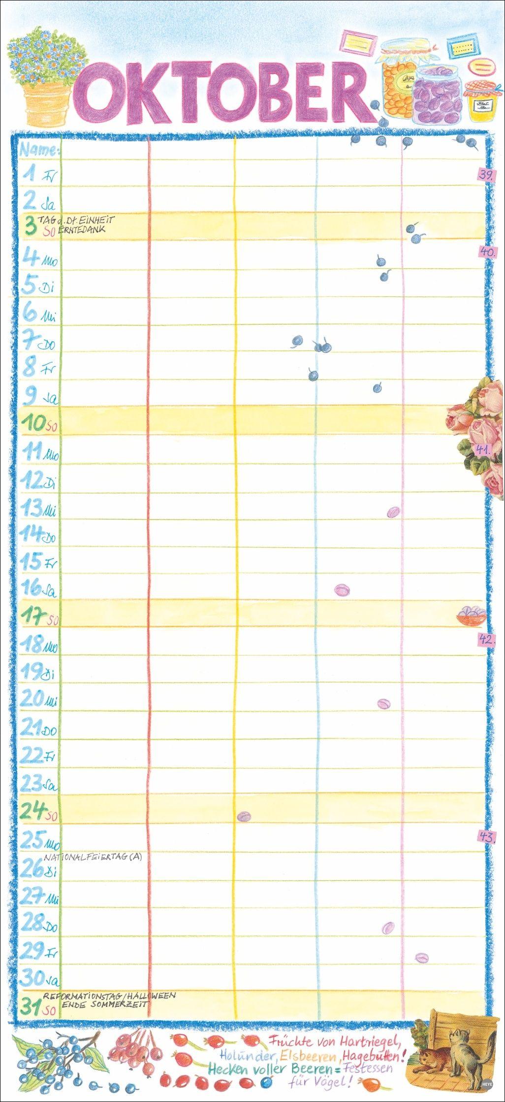 Beispielinhalt (Bild) Gabi Kohwagner Unser Familienkalender 2027