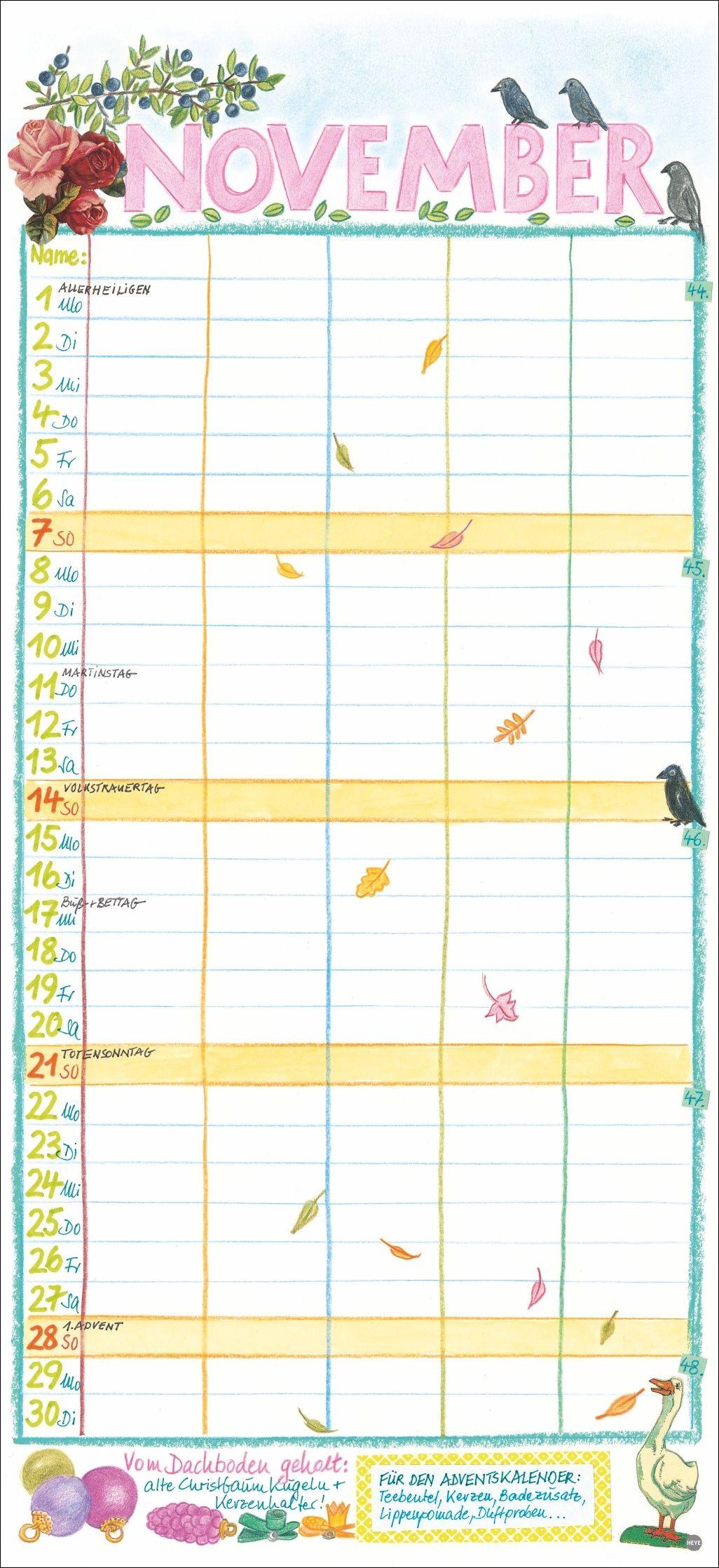 Beispielinhalt (Bild) Gabi Kohwagner Unser Familienkalender 2027