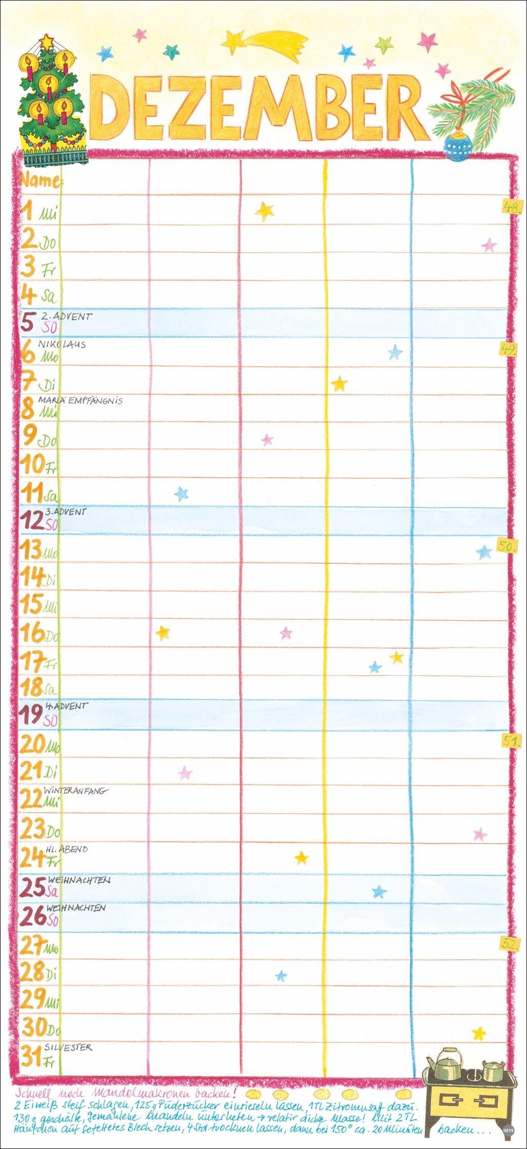 Beispielinhalt (Bild) Gabi Kohwagner Unser Familienkalender 2027