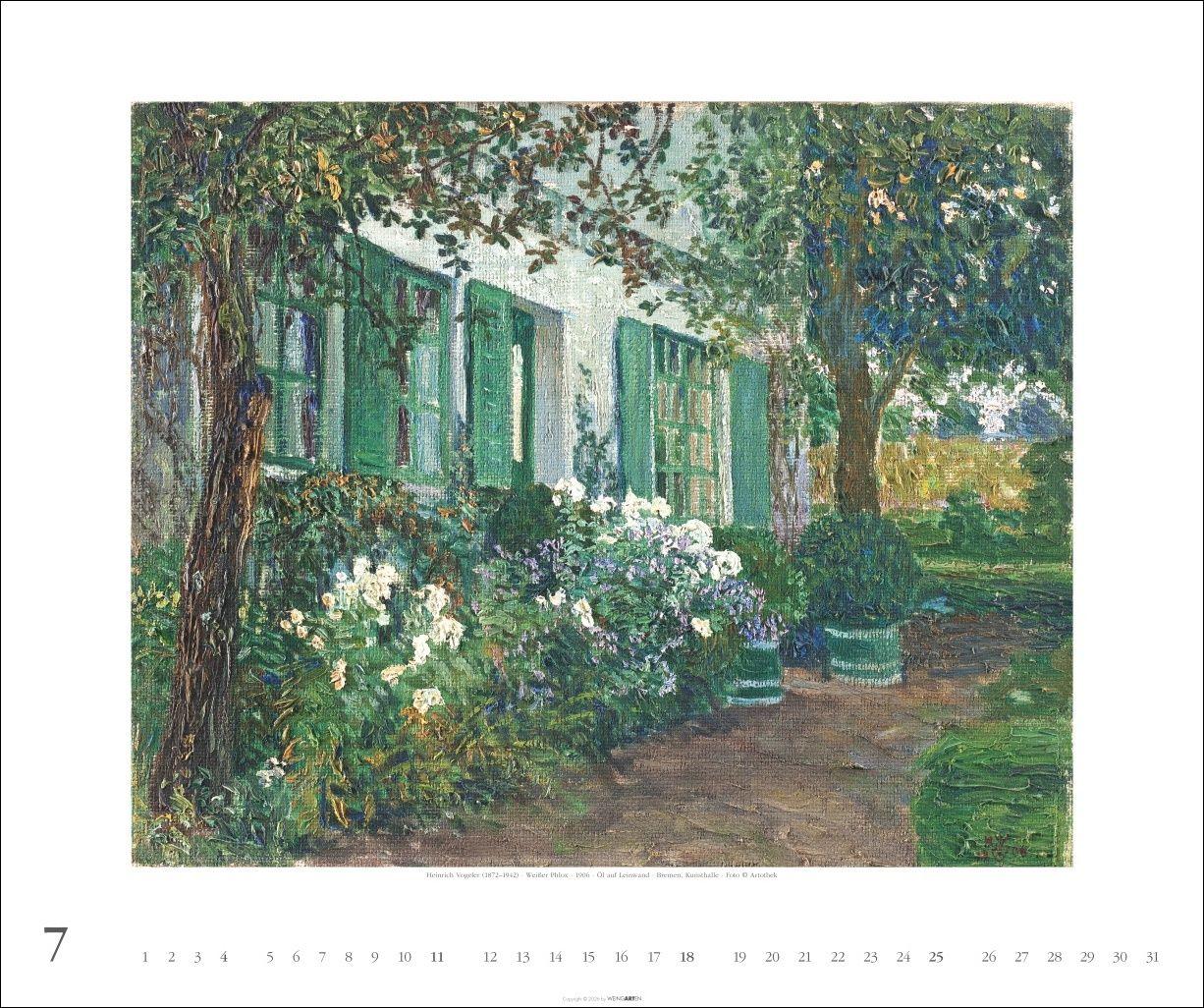 Beispielinhalt (Bild) Worpsweder Landschaften Kalender 2027