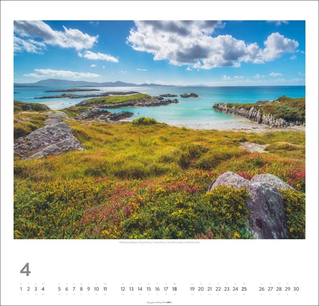 Beispielinhalt (Bild) Irland Kalender 2027 - Die grüne Insel