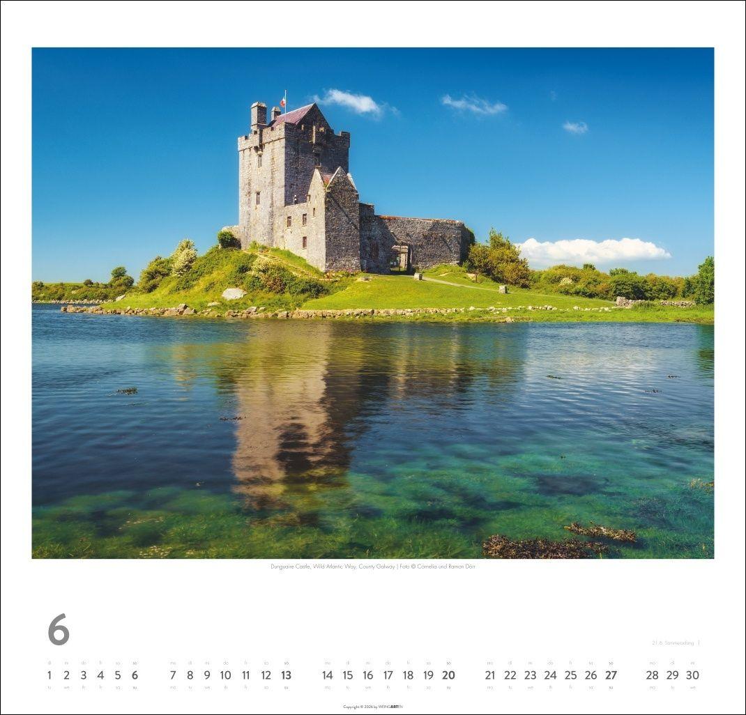 Beispielinhalt (Bild) Irland Kalender 2027 - Die grüne Insel