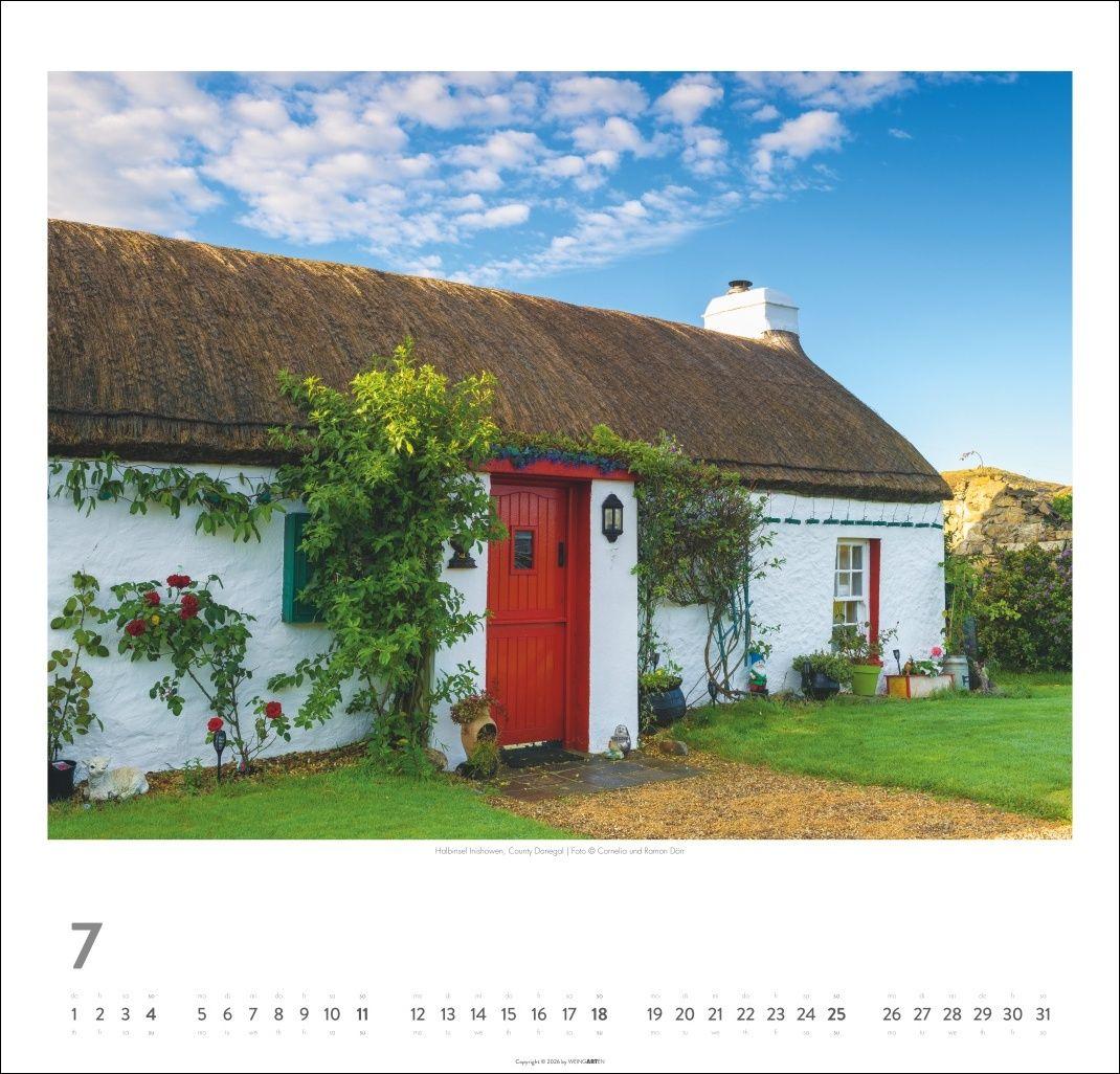 Beispielinhalt (Bild) Irland Kalender 2027 - Die grüne Insel