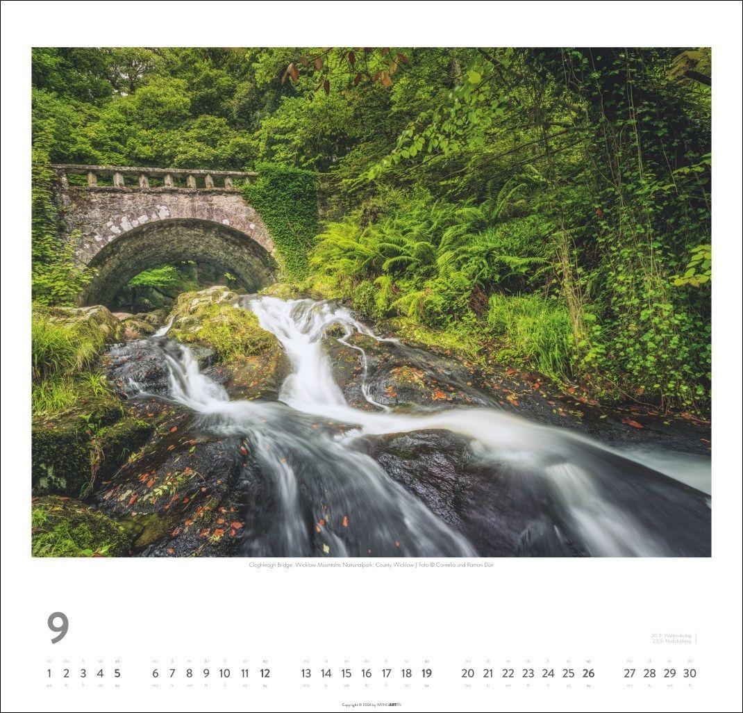 Beispielinhalt (Bild) Irland Kalender 2027 - Die grüne Insel