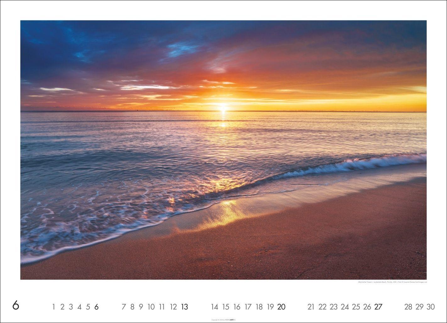 Beispielinhalt (Bild) Das Meer Kalender 2027