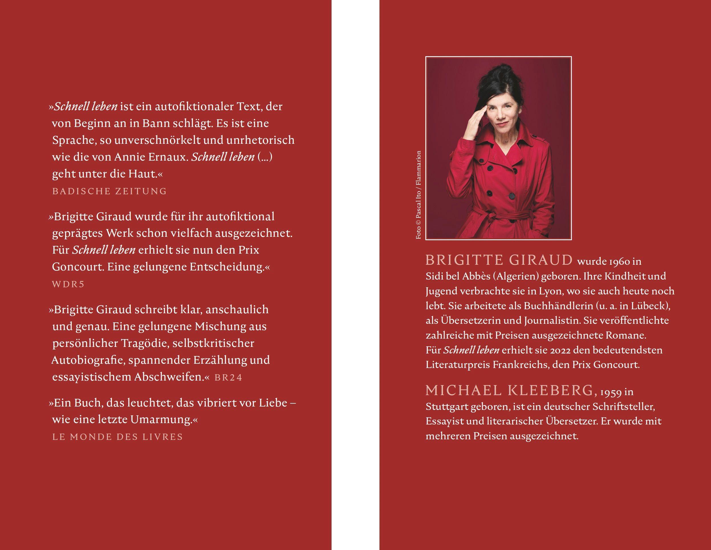 Beispielinhalt (Bild) Schnell leben