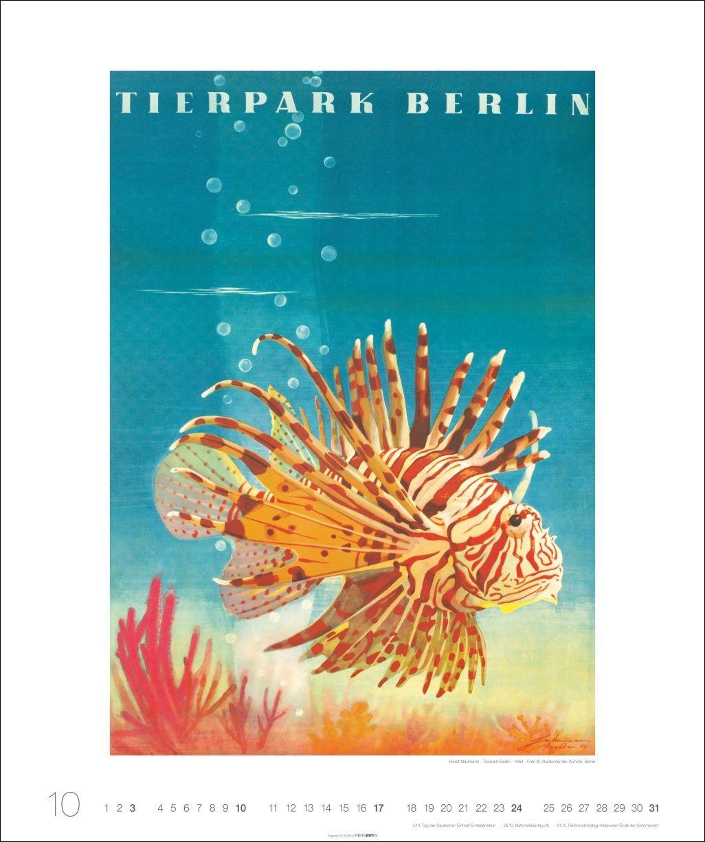 Beispielinhalt (Bild) DDR-Plakate Edition Kalender 2027