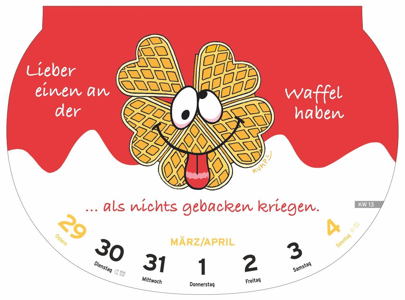 Beispielinhalt (Bild) Dumme Sprüche Kalender 2027 - Für Gescheite!