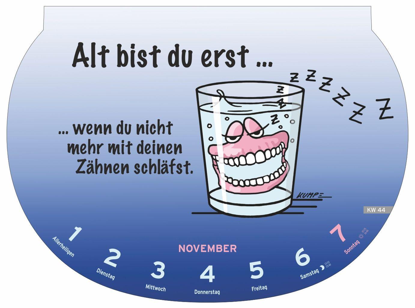 Beispielinhalt (Bild) Dumme Sprüche Kalender 2027 - Für Gescheite!