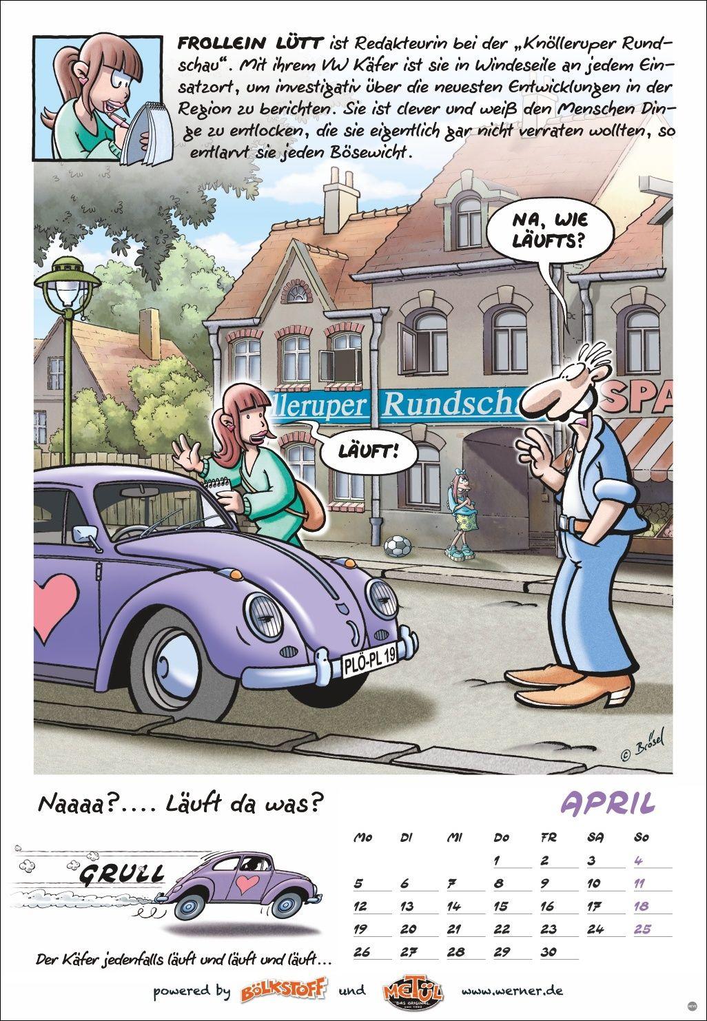 Beispielinhalt (Bild) Werner Kalender 2027