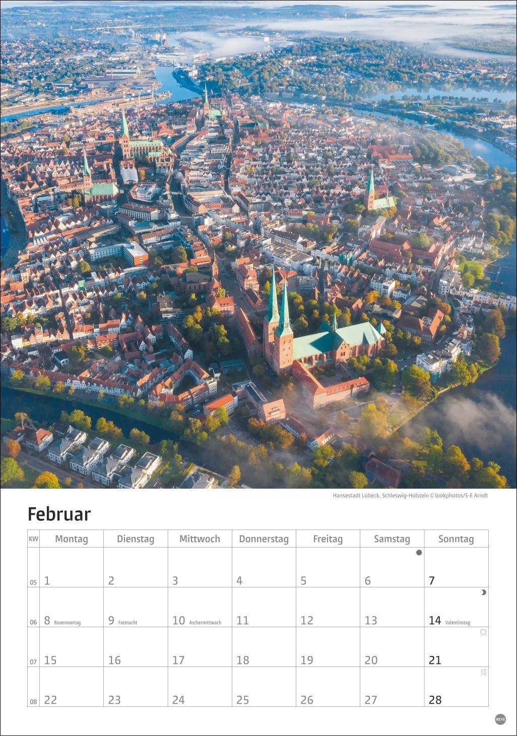 Beispielinhalt (Bild) Deutschlands Küsten Kalender 2027