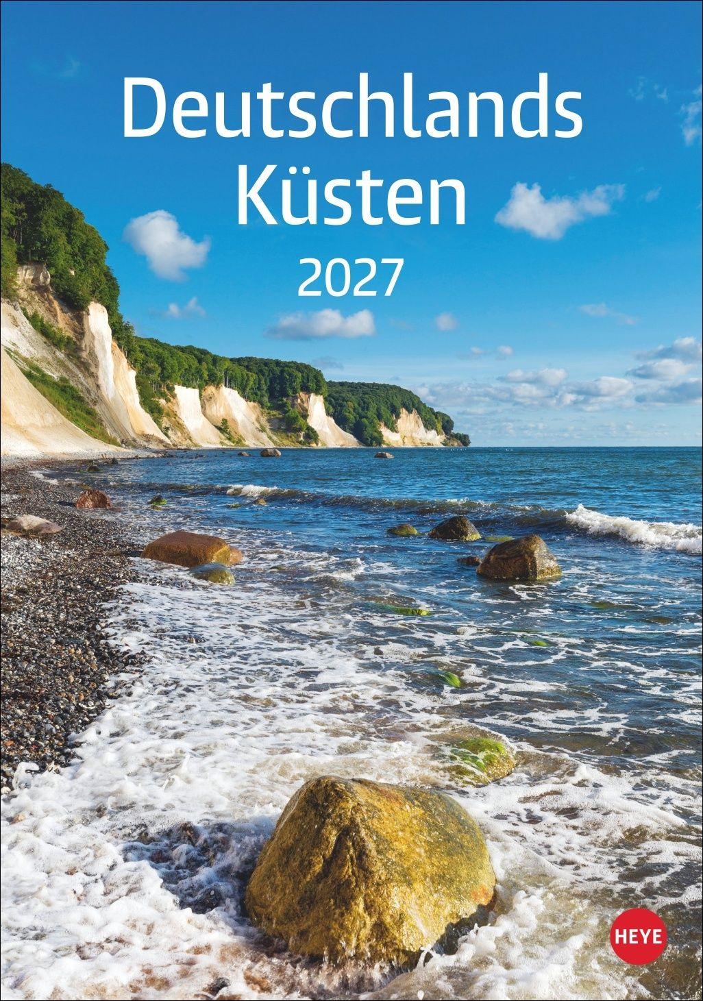 Vorderes Coverbild Deutschlands Küsten Kalender 2027