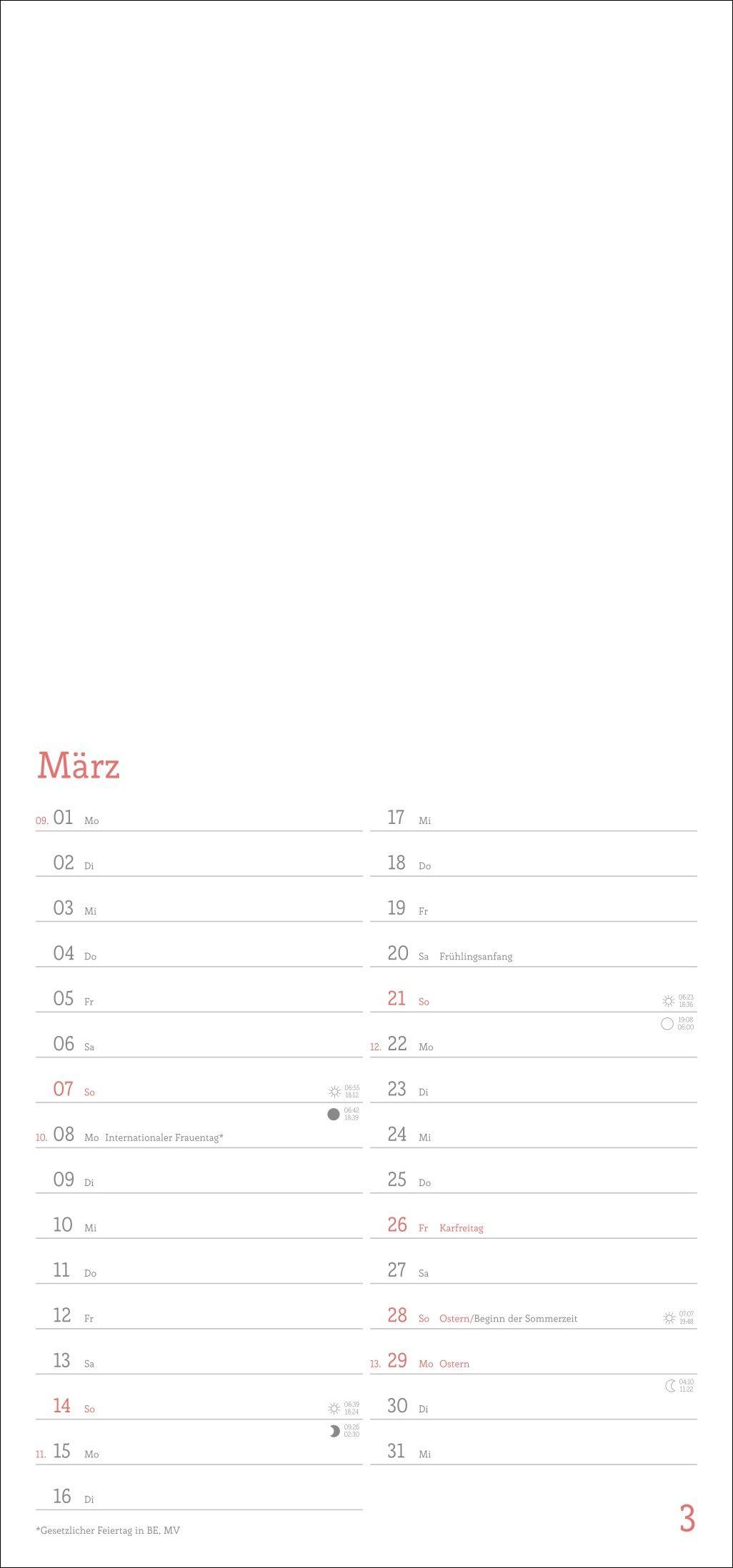 Beispielinhalt (Bild) Fotokalender zum Selbstgestalten 2027