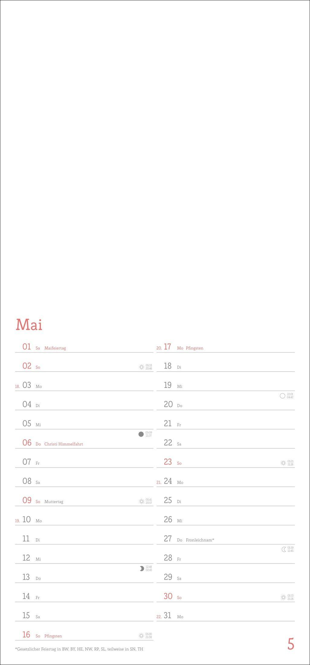 Beispielinhalt (Bild) Fotokalender zum Selbstgestalten 2027