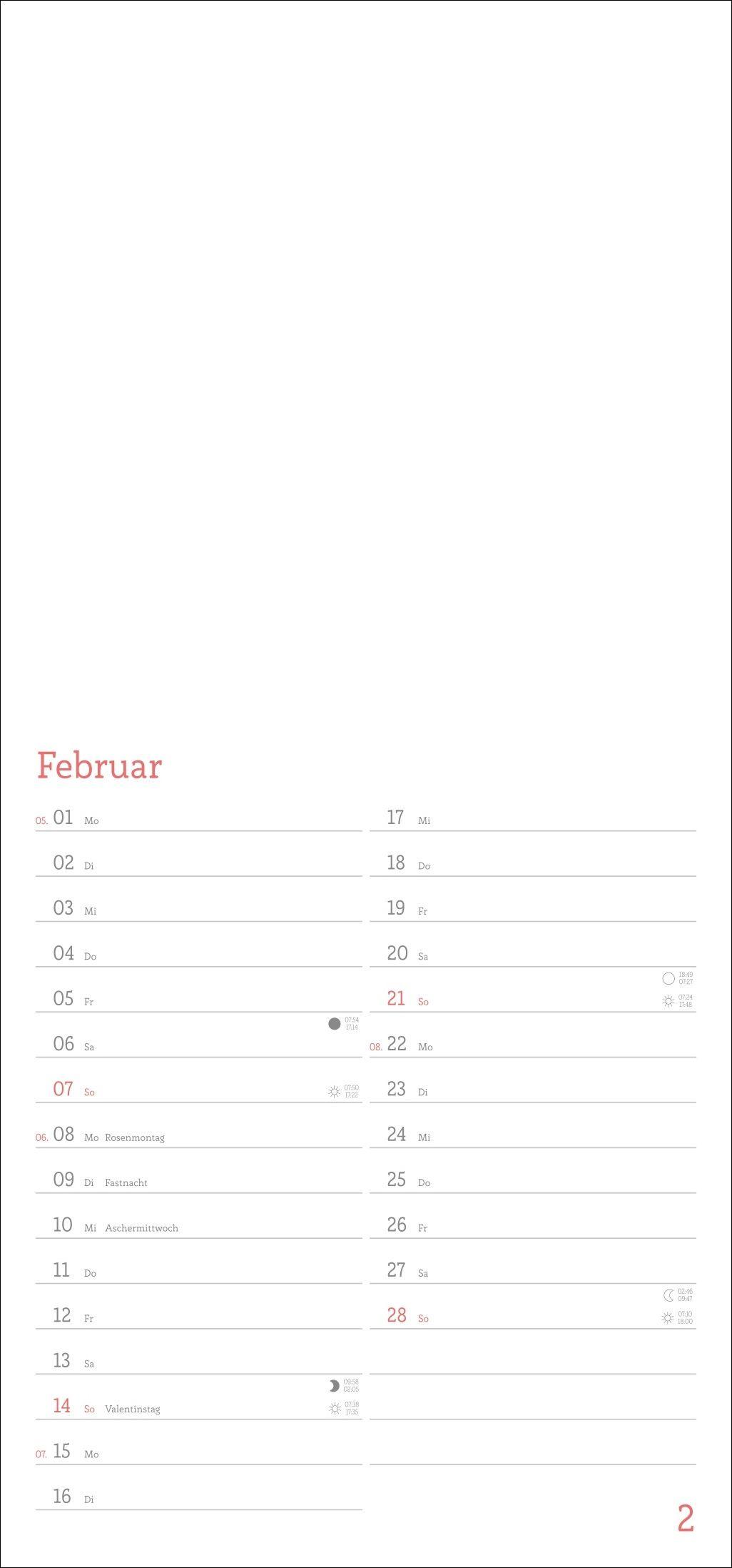 Beispielinhalt (Bild) Fotokalender zum Selbstgestalten 2027