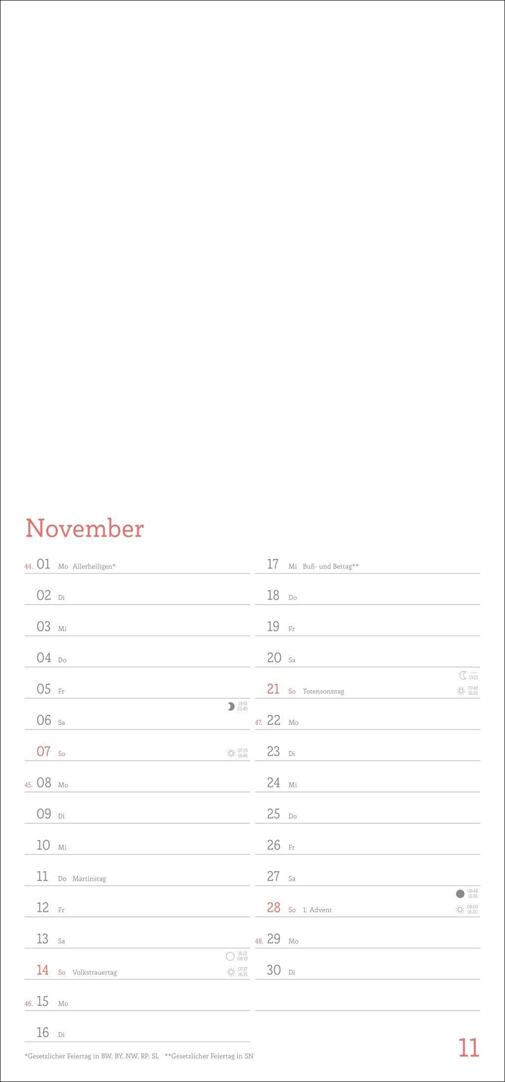 Beispielinhalt (Bild) Fotokalender zum Selbstgestalten 2027