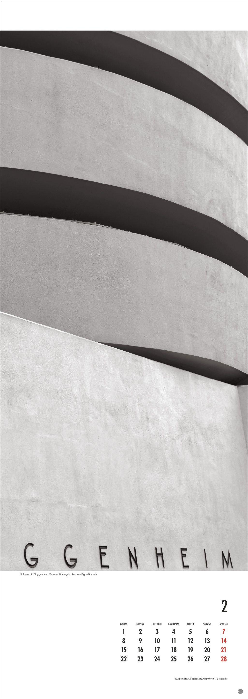 Beispielinhalt (Bild) New York Vertical Kalender 2027