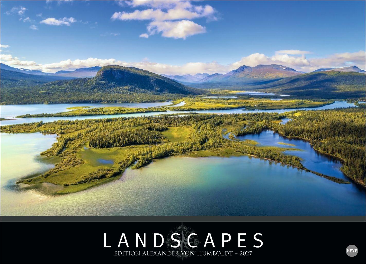 Vorderes Coverbild Landscapes Edition Kalender 2027 - Edition Alexander von Humboldt Kalender 2027