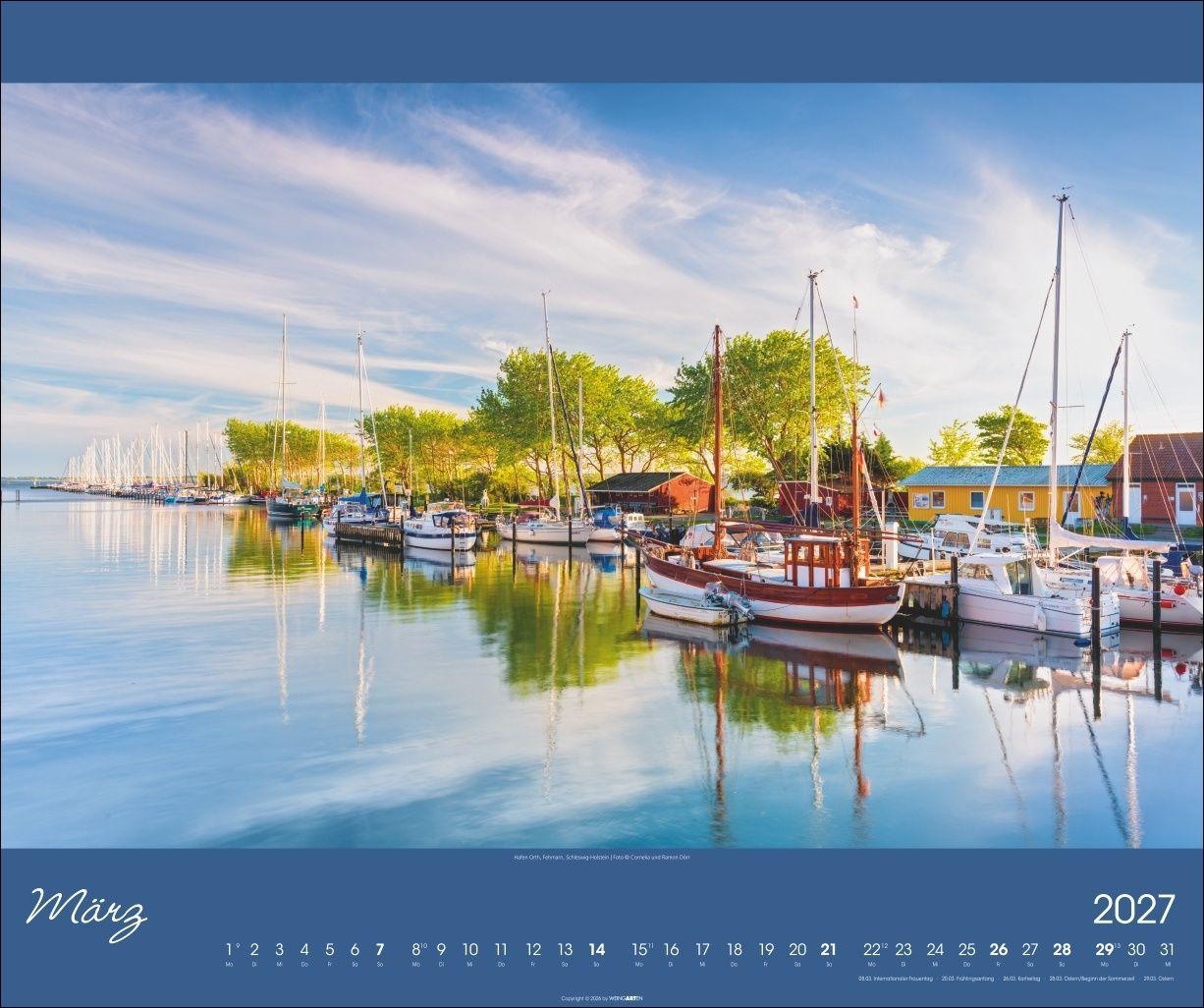 Beispielinhalt (Bild) Ostsee Kalender 2027