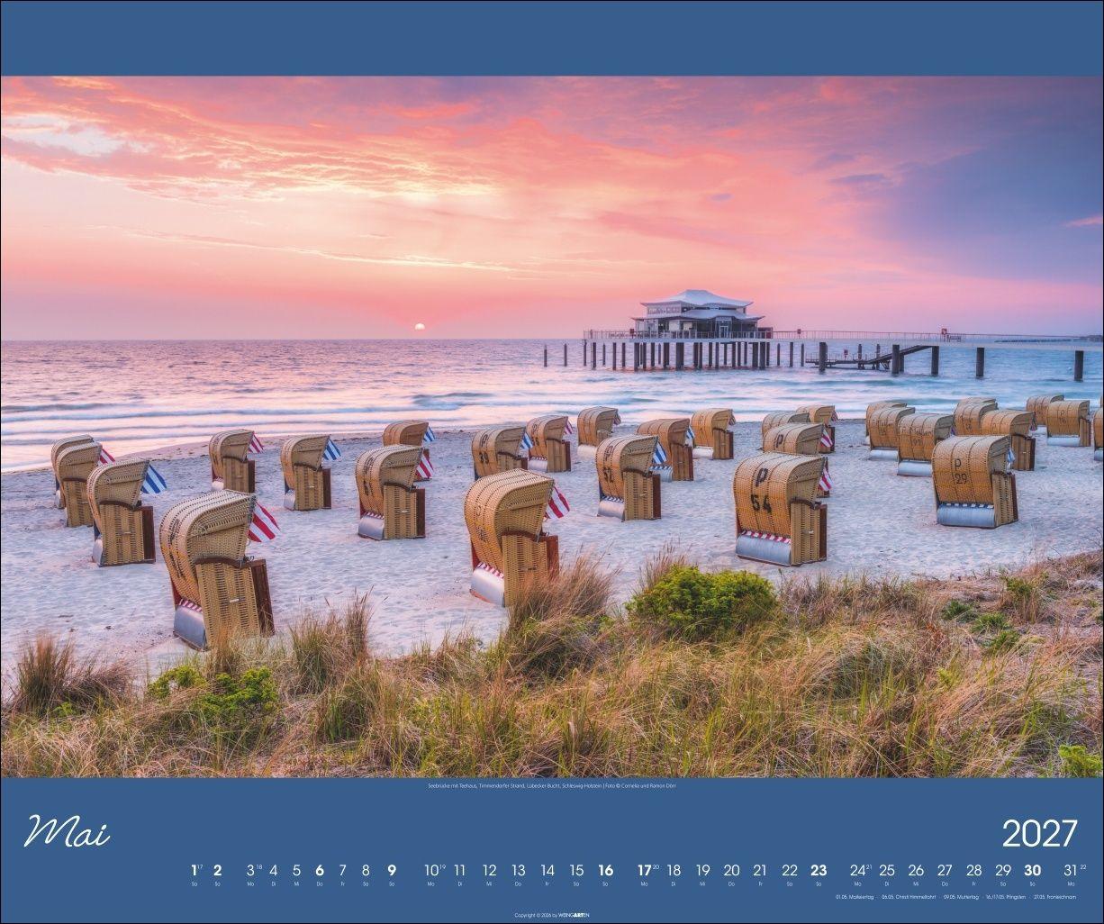 Beispielinhalt (Bild) Ostsee Kalender 2027