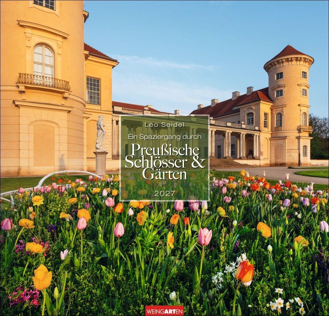 Vorderes Coverbild Ein Spaziergang durch Preußische Schlösser und Gärten Kalender 2027