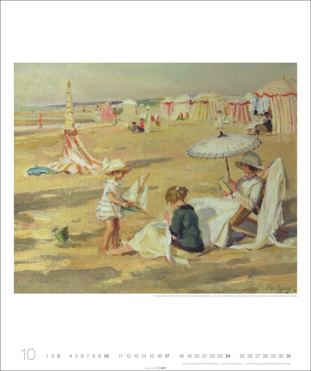 Beispielinhalt (Bild) Lesende Frauen Edition Kalender 2027