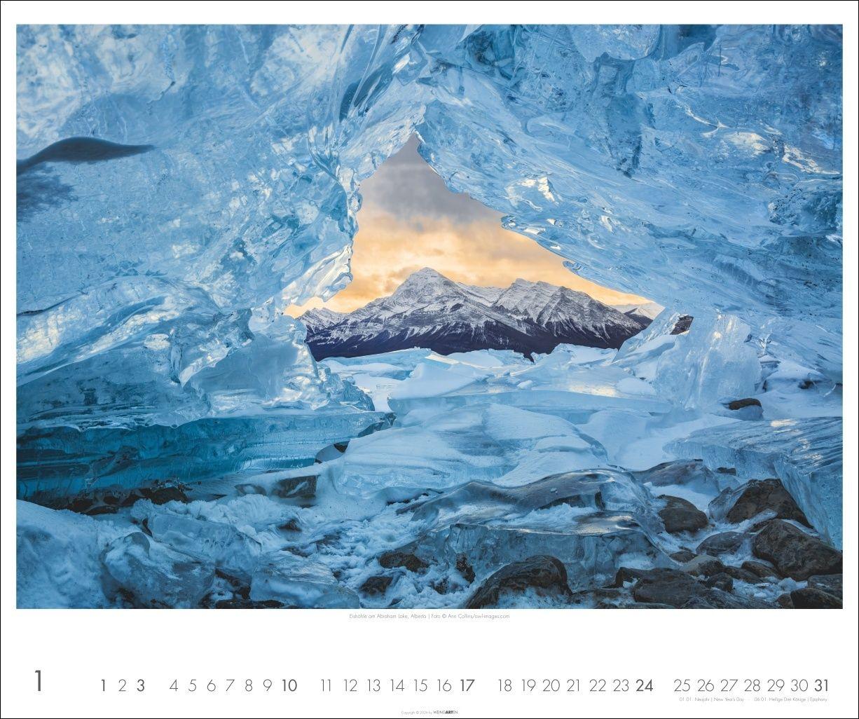 Beispielinhalt (Bild) Kanada Kalender 2027 - Der Ruf der Wildnis