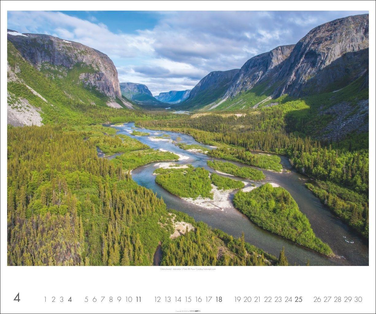 Beispielinhalt (Bild) Kanada Kalender 2027 - Der Ruf der Wildnis