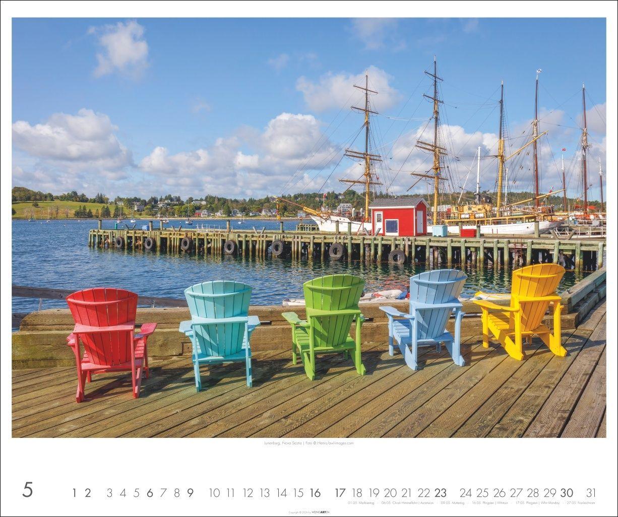 Beispielinhalt (Bild) Kanada Kalender 2027 - Der Ruf der Wildnis