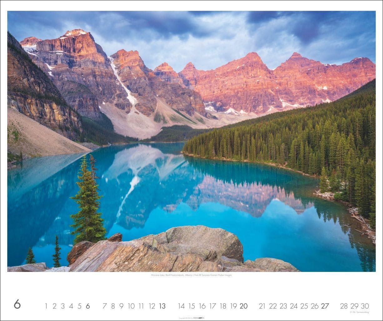 Beispielinhalt (Bild) Kanada Kalender 2027 - Der Ruf der Wildnis