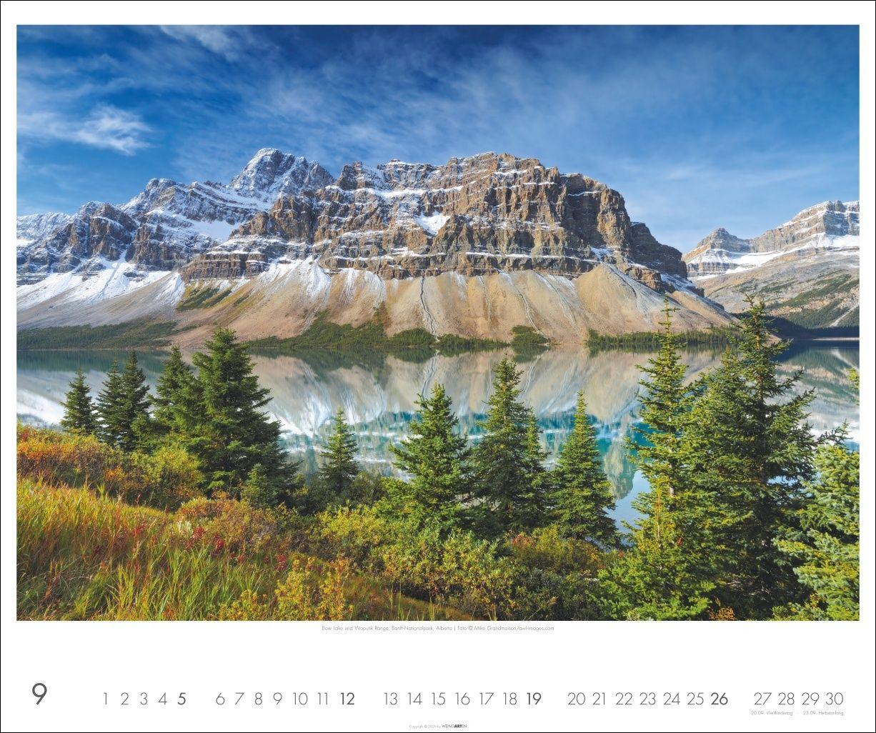 Beispielinhalt (Bild) Kanada Kalender 2027 - Der Ruf der Wildnis