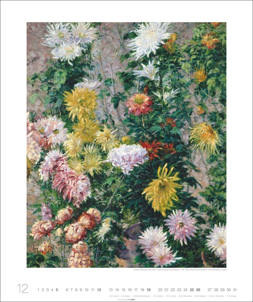 Beispielinhalt (Bild) Die schönsten Gärten des Impressionismus Edition Kalender 2027