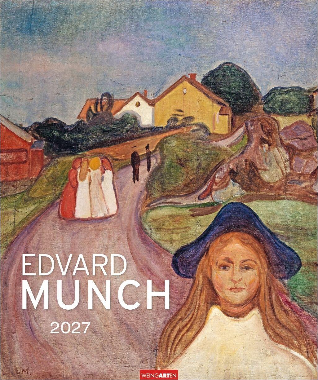 Vorderes Coverbild Edvard Munch Edition Kalender 2027