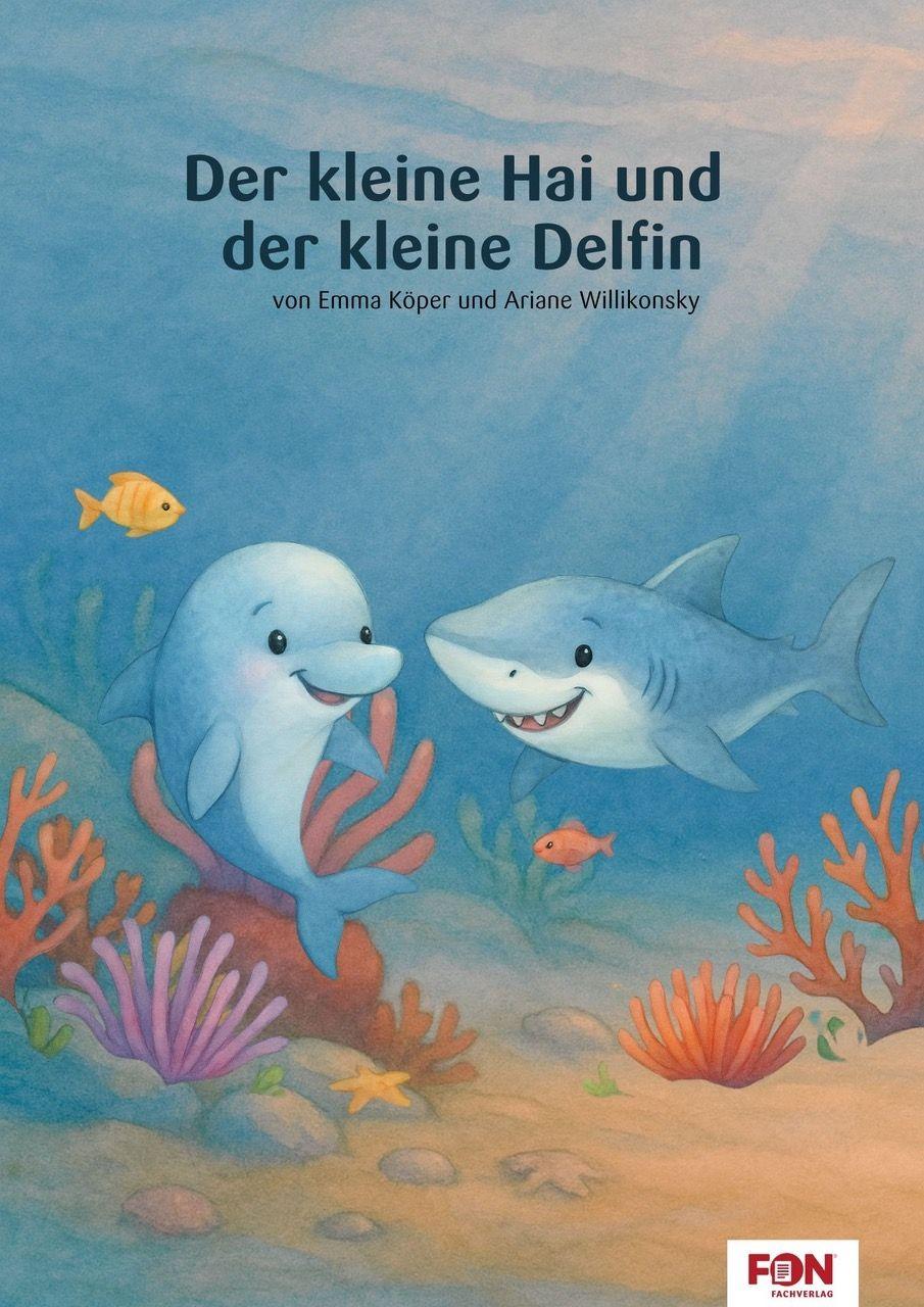 Vorderes Coverbild Der kleine Hai und der kleine Delfin