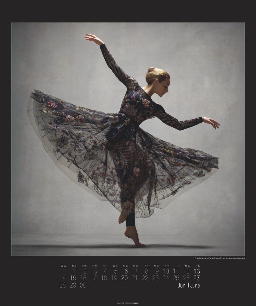 Beispielinhalt (Bild) The Art of Movement Kalender 2027