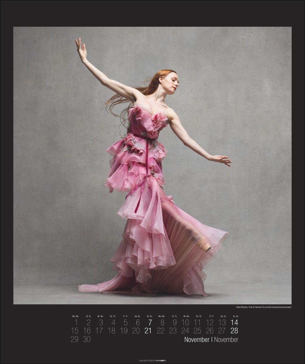 Beispielinhalt (Bild) The Art of Movement Kalender 2027