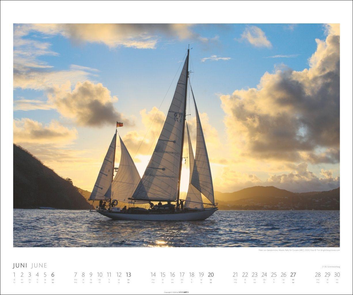 Beispielinhalt (Bild) Sailing Kalender 2027