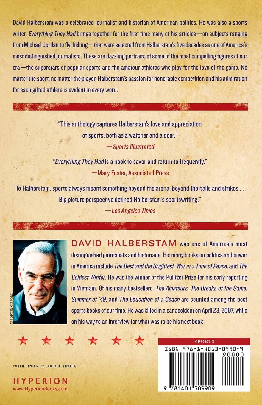 Rückseitencover Everything They Had