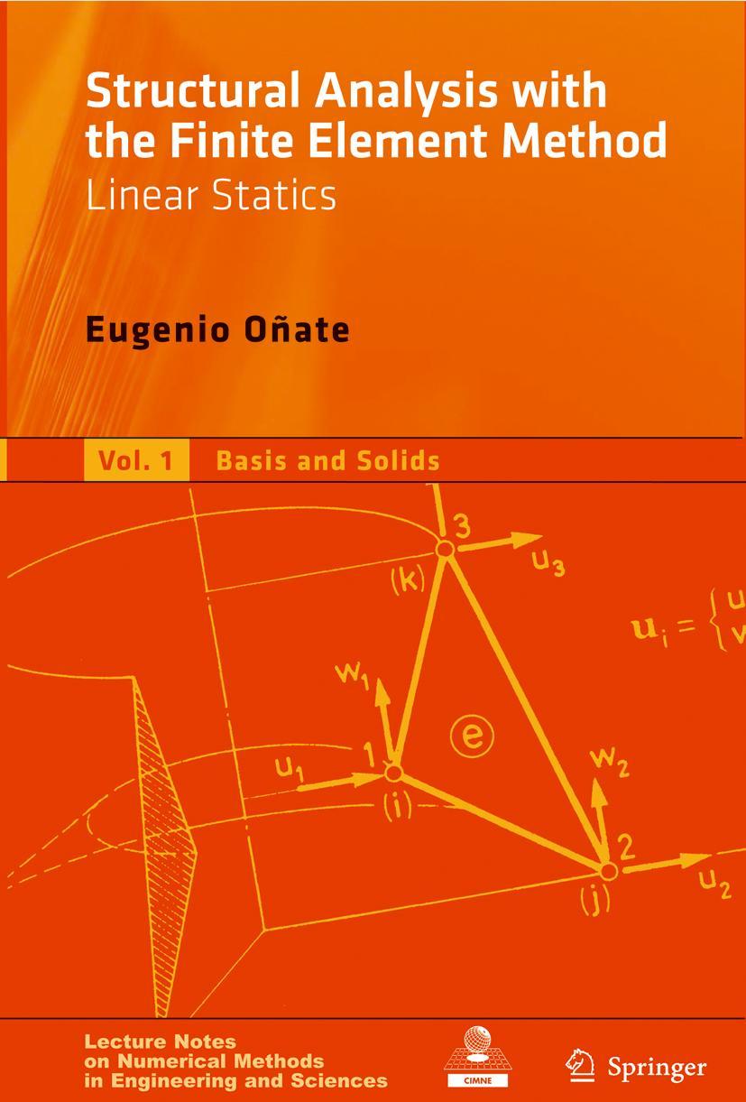 Vorderes Coverbild Structural Analysis with the Finite Element Method. Linear Statics