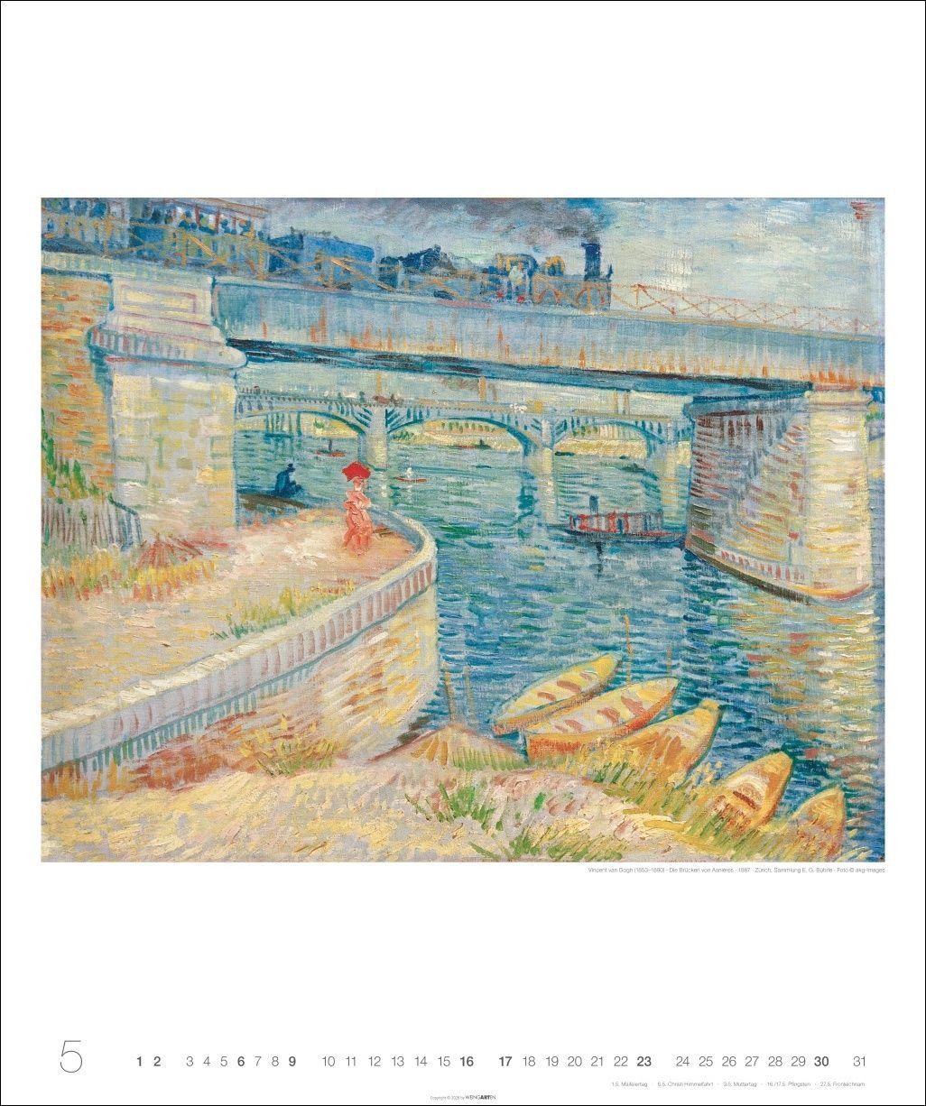 Beispielinhalt (Bild) Vincent van Gogh Edition Kalender 2027