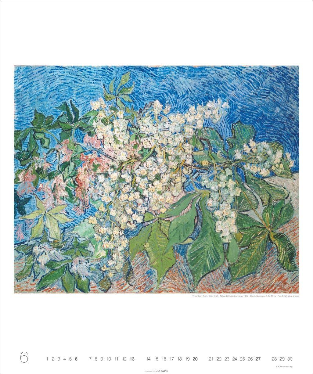 Beispielinhalt (Bild) Vincent van Gogh Edition Kalender 2027