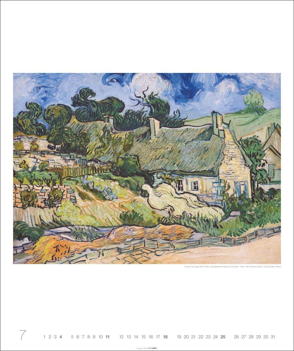 Beispielinhalt (Bild) Vincent van Gogh Edition Kalender 2027