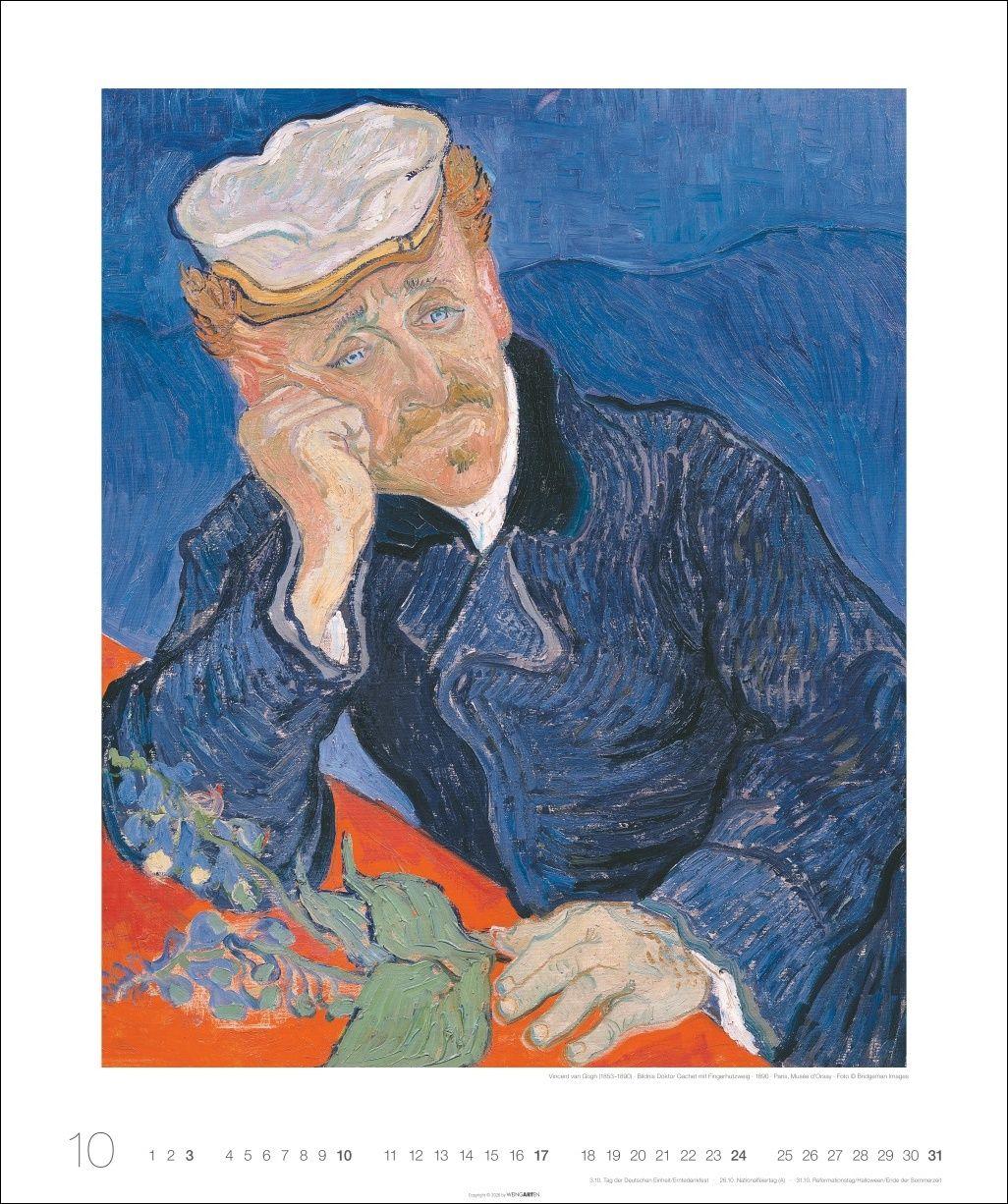 Beispielinhalt (Bild) Vincent van Gogh Edition Kalender 2027
