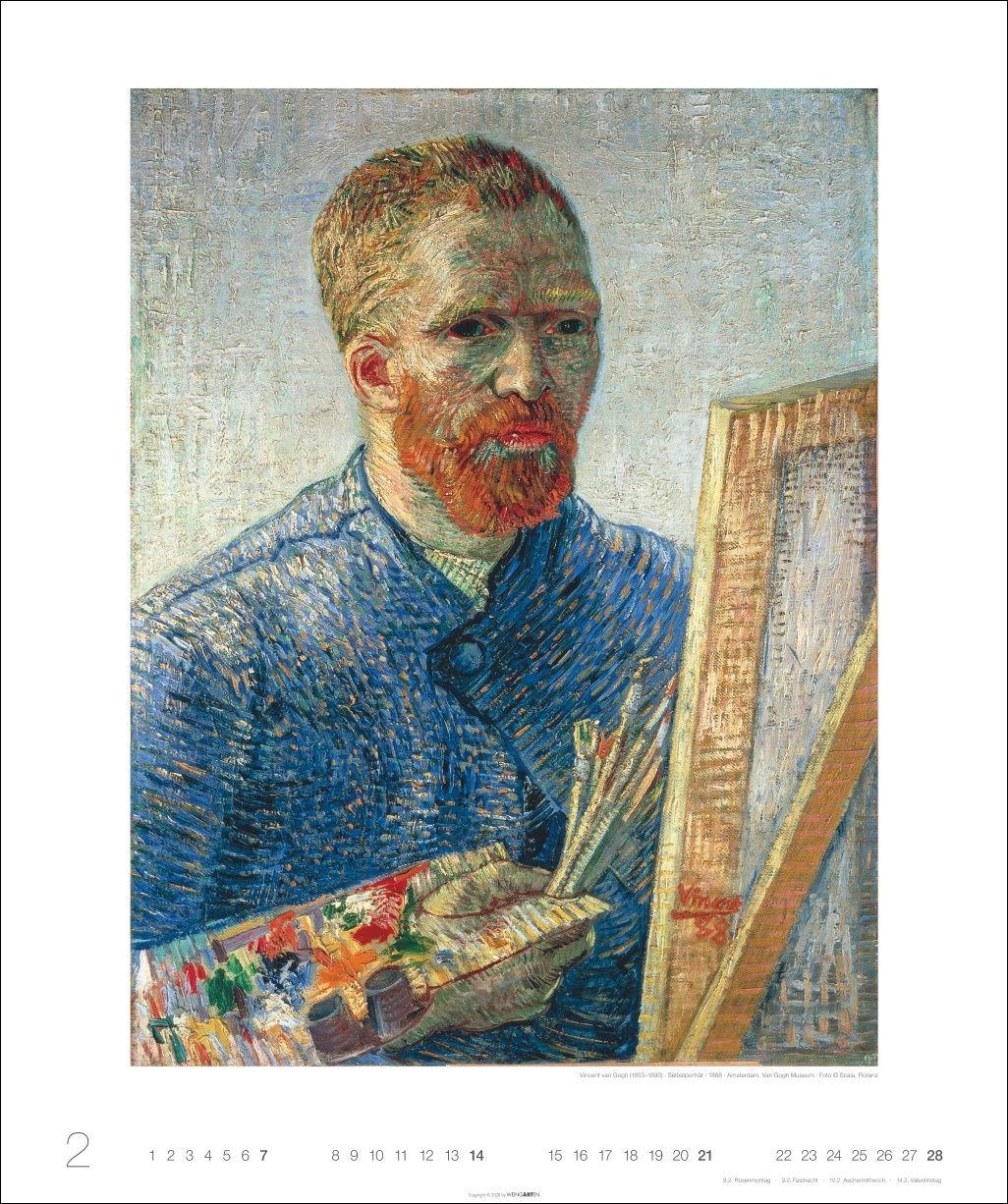 Beispielinhalt (Bild) Vincent van Gogh Edition Kalender 2027